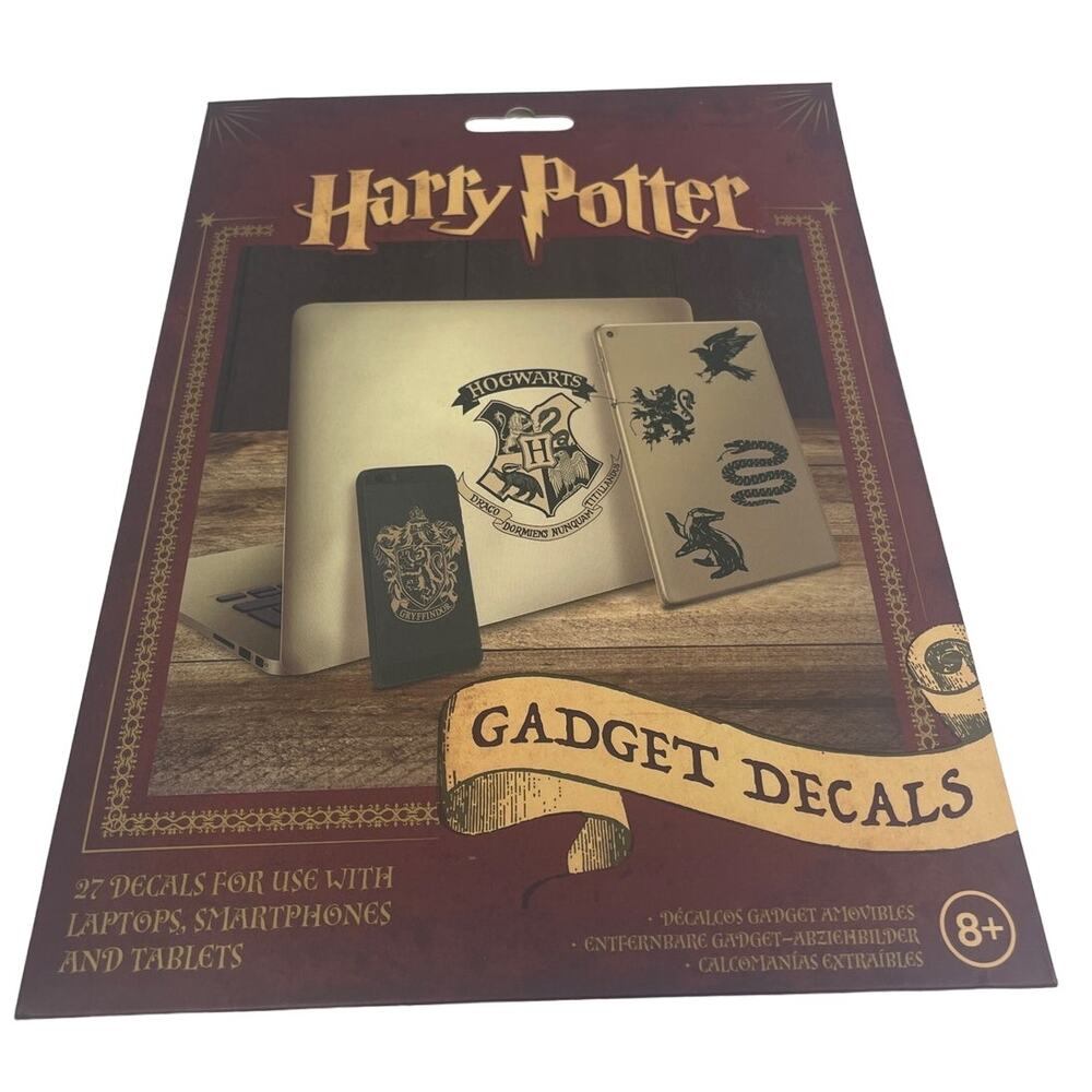 New Harry Potter Package of 27 Gadget Decals for Laptops Smartphones Tablets